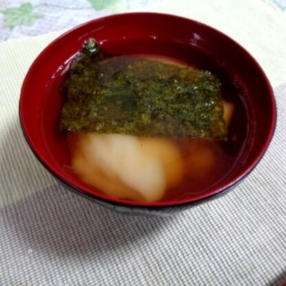 海苔はご飯用の味付け海苔で代用しましたが、美味しくできました。ありがとうございました。